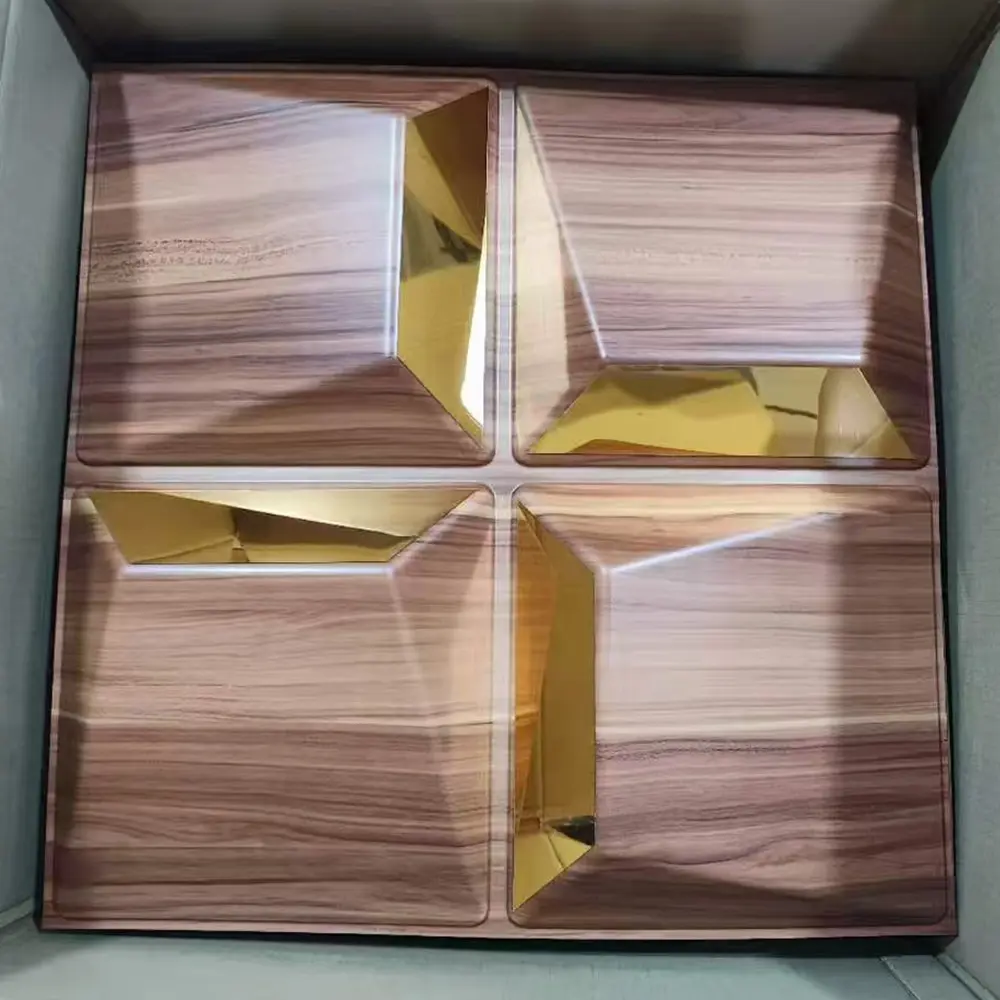 50*50 cm Size Waterproof 3d Pvc Wall Panels with Mirror Acrylic Wholesale D174浅木纹镜面.jpg