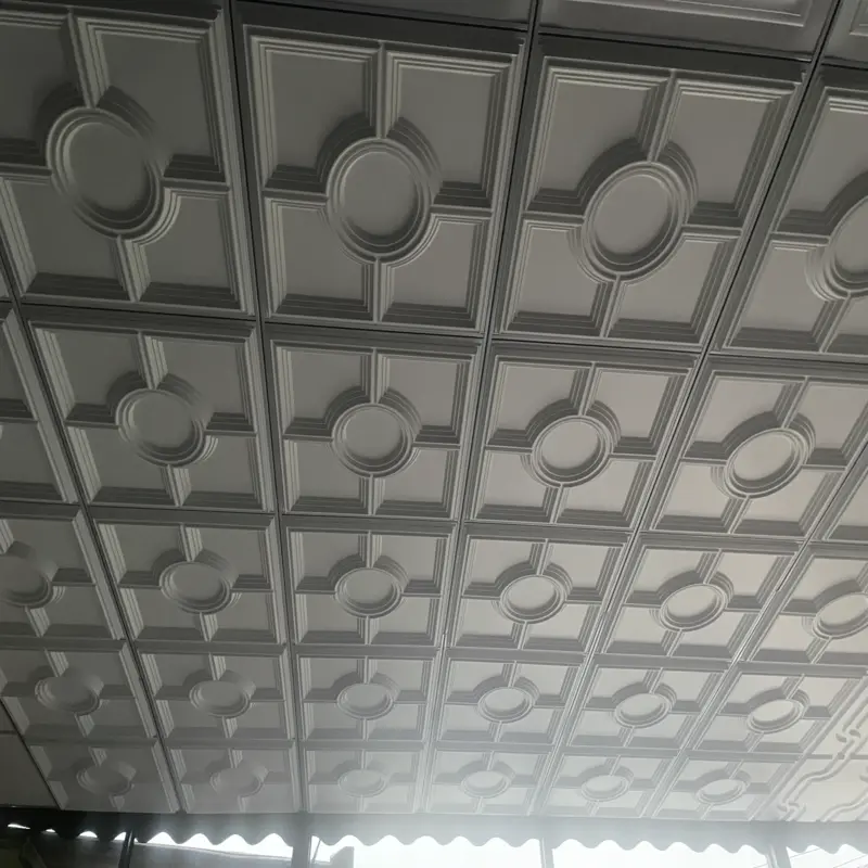 605mm x 605mm Revolution in Design" – ZEJING Brand PVC Ceiling Panels Pioneer a New Trend in Modern Home Renovation