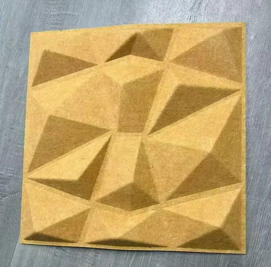 Eco-friendly30*30/50*50 cm Pet Polyester Fiber Acoustic Panel Modern 3D Design for Hotel Concert Hall Hall Sound Absorption D094吸音棉4.jpg
