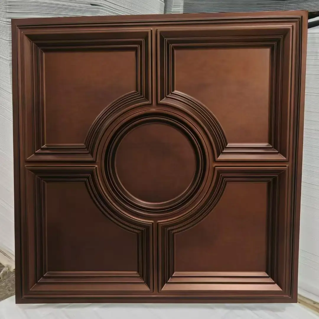 Zejing New Colors 3D Red Copper Rust 50*50 cm PVC Wall 3d Panels Geometric Pattern Waterproof Moisture-Proof for Bedroom Living Room Modern TD079-红铜绣.jpg