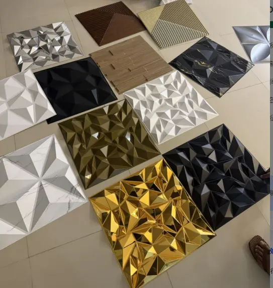 Process Differences and Application in 3D PVC Wall Panels