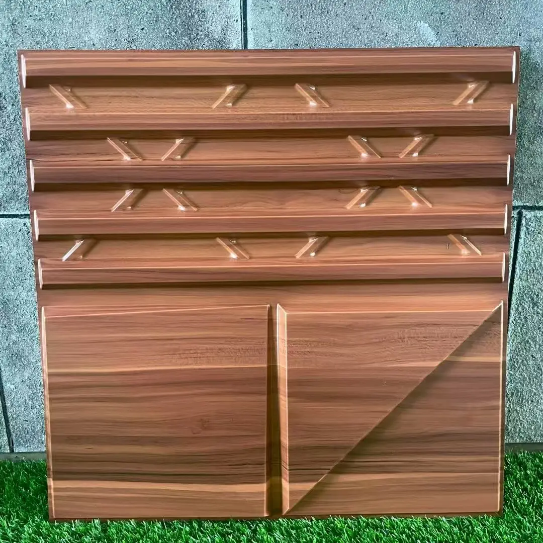 Zejing 3D Textures Exterior and Interior Cladding Decor Pvc 3d Wall Panel Waterproof and Fireproof High Quality for Home Hotel Wall Easy Installation D190深木纹 (2).jpg
