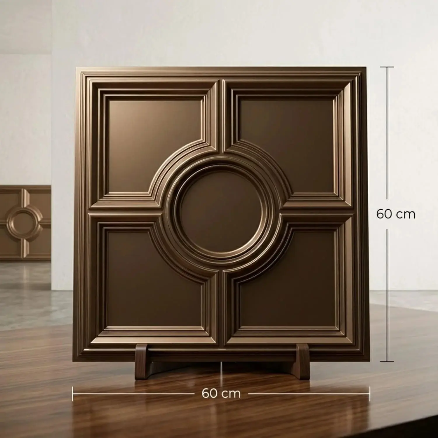 Zejing Waterproof Eco-Friendly Decorative Mirror-Finish Gold Pvc 3d Wall Panels Custom Large Size Composite Material for Hotel Apartment Modern TD079-7.jpg